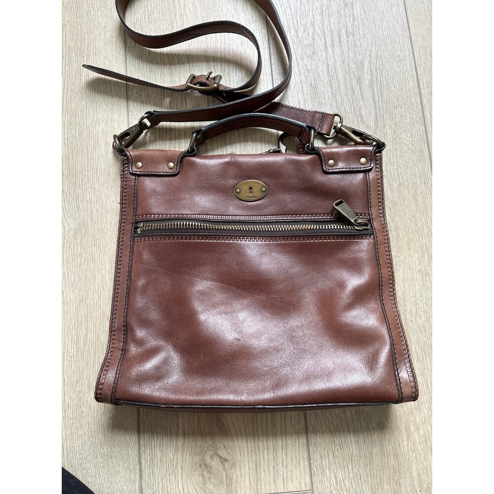 Fossil vintage Revival Giraffe Satchel Crossbody Tote Y2K 90s Retro Festival - Picture 5 of 8